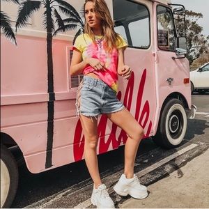 LF Tie Dye Crew Neck tee by Emma & Sam